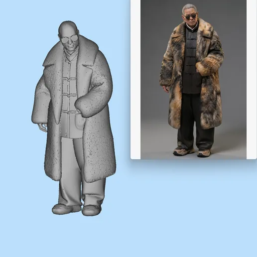 No. 241 — 1:64 Scale Diorama Figure: Chinatown Boss