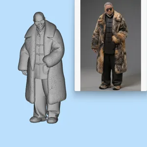 No. 241 — 1:64 Scale Diorama Figure: Chinatown Boss
