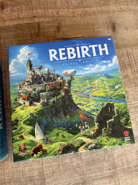 Rebirth board game insert NL