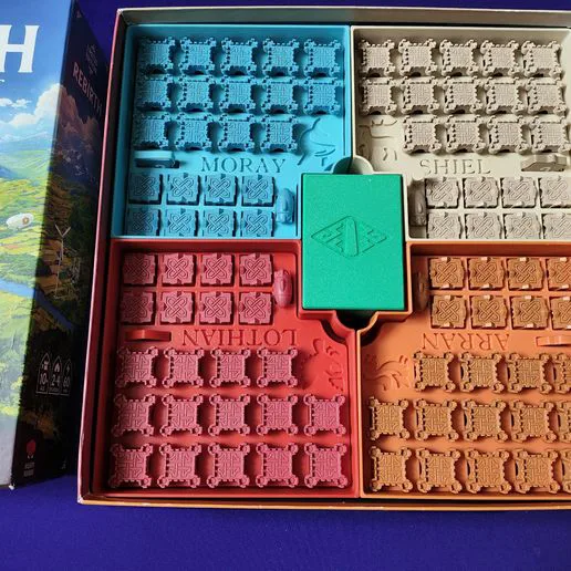 Rebirth Board Game Organiser/Insert (fits sleeved cards)