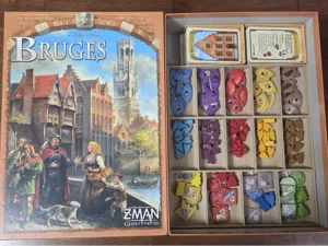 Bruges Board Game Insert