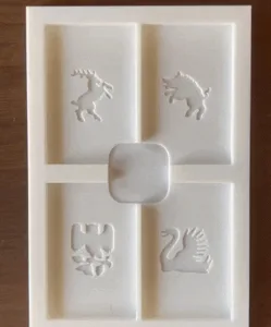 Glass Road Board Game Organizer | Insert | Premium Storage Solution - Sleeved Version - STL file for 3D Printing