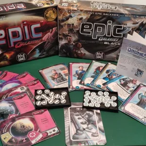 Tiny Epic Galaxies and Beyond the Black - Deluxe Content (fan made, unofficial)
