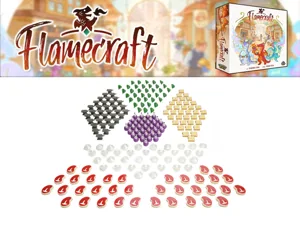 Flamecraft - food tokens, resources