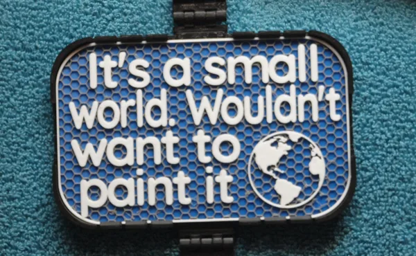 Sign: it's a Small World