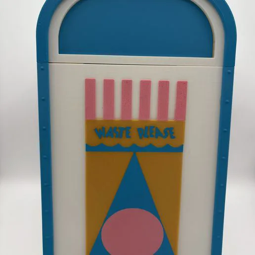Its a Small World office Trashcan