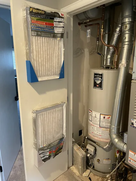Parametric Furnace / AC Filter Wall or Door Holders