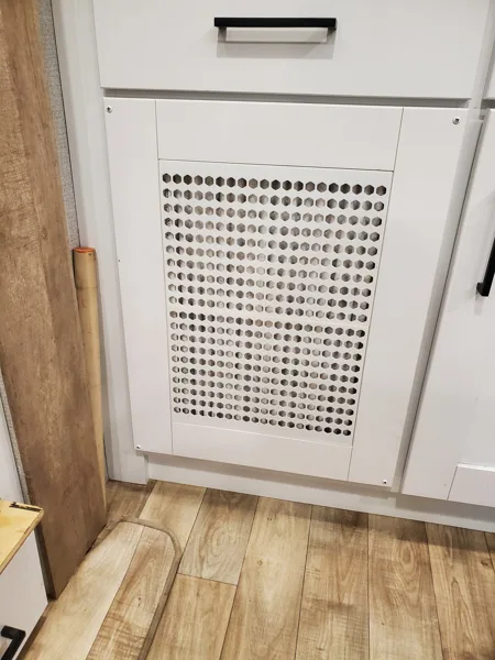 Furnace Filter holder and grill