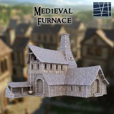 Medieval Furnace - Tabletop Terrain - 28 MM