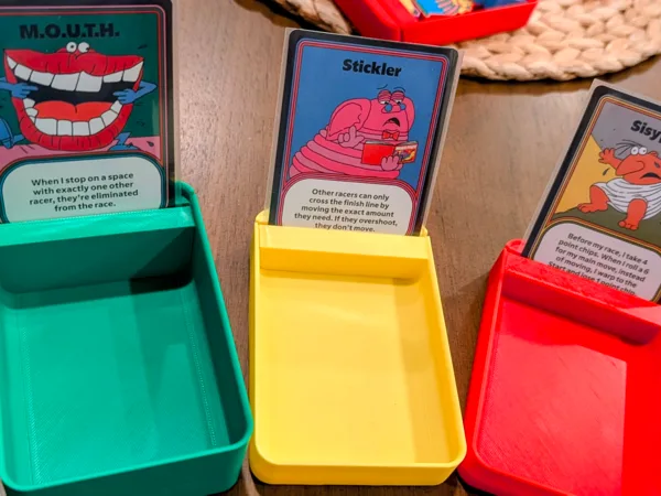 Card Holding Player Trays for Magical Athlete