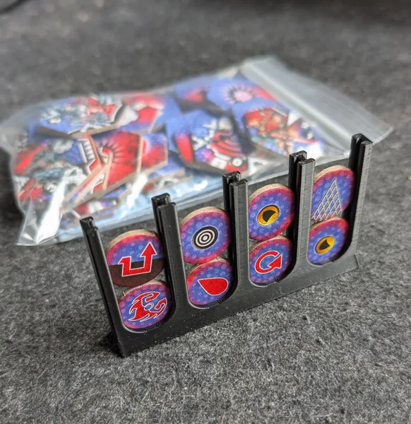 Neuroshima Hex Partisans simple traps holder