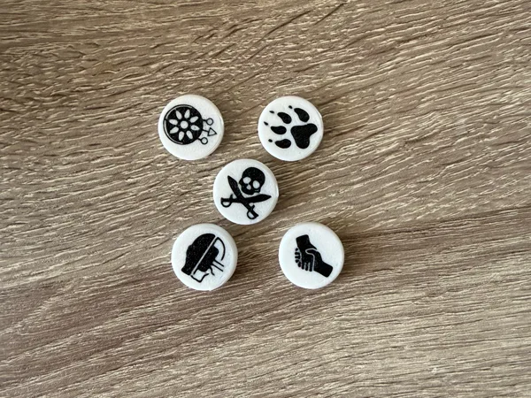 Tokens and box filler for Neuroshima Hex