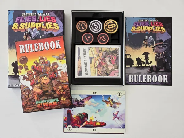 Air, Land, Sea w/ Flies, Lies, Supplies - Insert