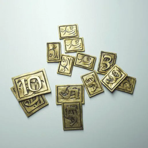 Above and Below coins