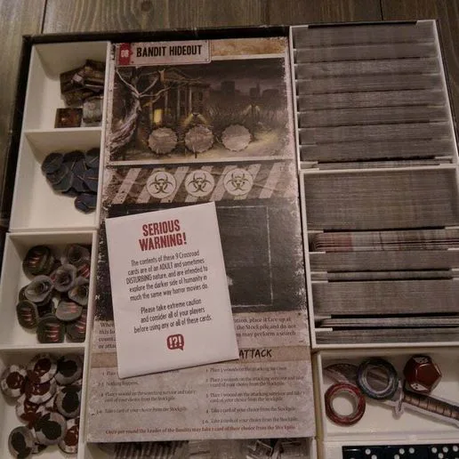 Dead of Winter the long night box insert.