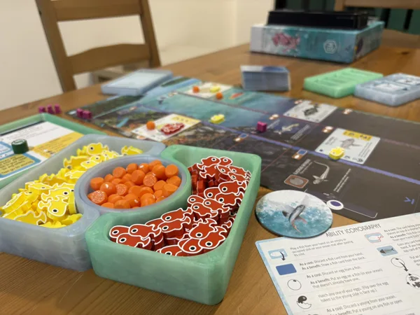 Finspan Cozy Board Game Modular Inserts