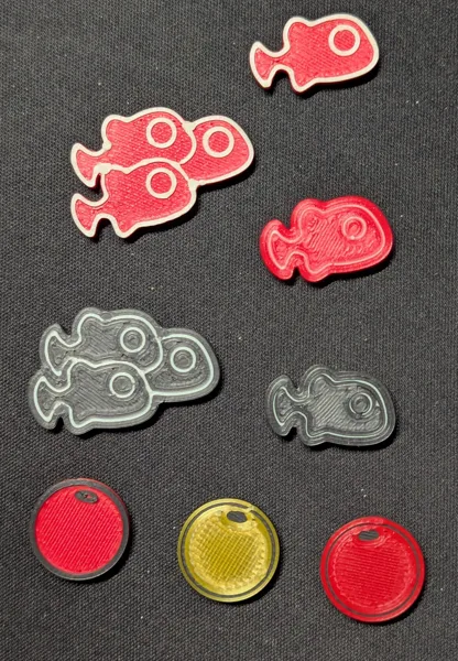 Finspan Tokens - Egg and Fish