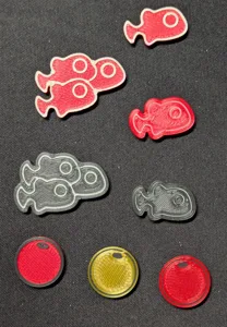 Finspan Tokens - Egg and Fish