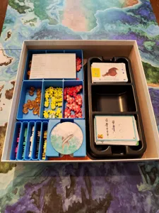 Finspan board game insert