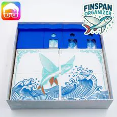 Finspan board game organizer by @ammedia3d