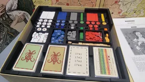 Maria + Maria deluxe boardgame insert