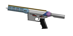 Daybreak MK3, Airsoft v2 gearbox chassis