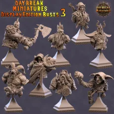 Daybreak Miniatures - Bust Pack 3