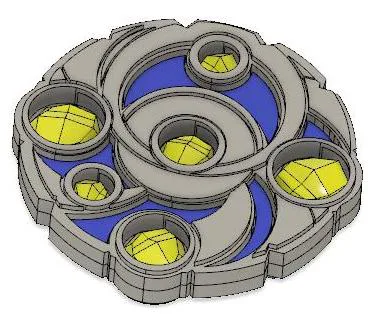 Keyforge Key Token - Multipart