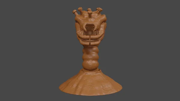Final Fantasy 8 inspired, Abyss Worm, Tabletop DnD miniature