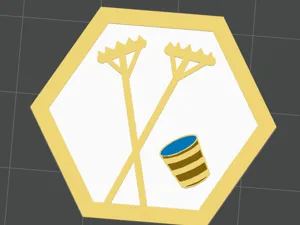 Takenoko Rake token