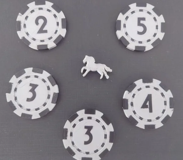 Ready Set, Bet Game Poker Style Betting Chips