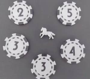 Ready Set, Bet Game Poker Style Betting Chips