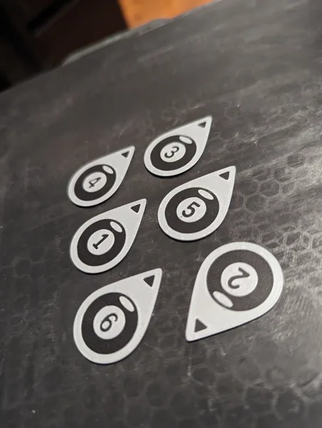 Mysterium Voting Tokens Double-sided