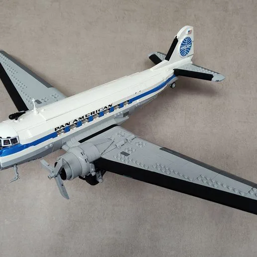 Lego Douglas MC3 PAN AM Wall Mount