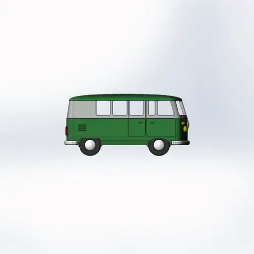 VW Bus pen holder