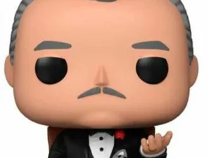 The Godfather Don Vito Corleone with Cat Funko