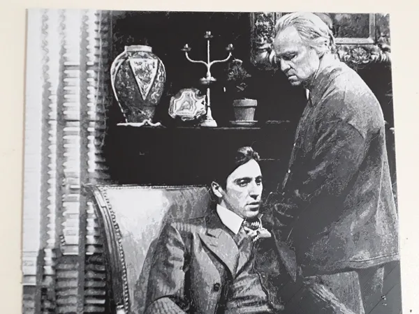 The Godfather - Marlon Brando and Al Pacino