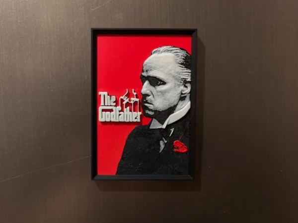 The Godfather movie poster fridge magnet