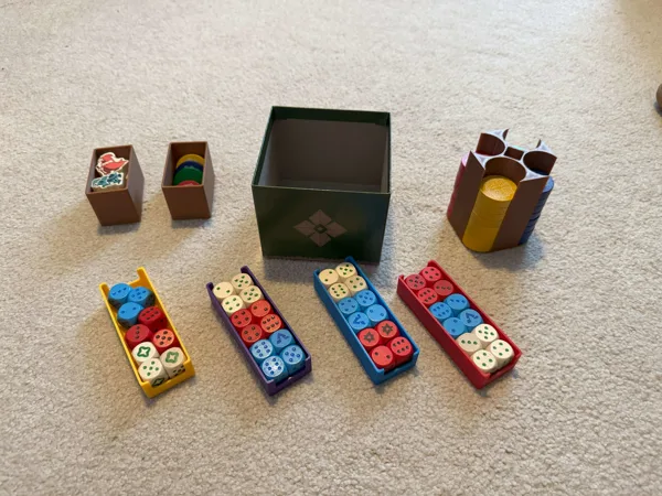 Earthborne Rangers token / dice insert (for card doubler box)