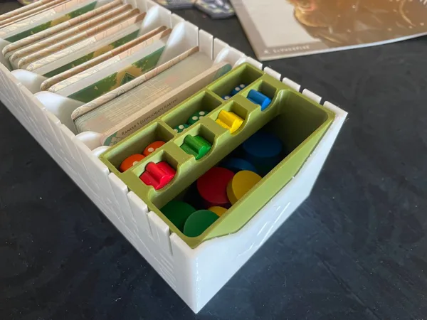 Earthborne Rangers token tray for card organizer