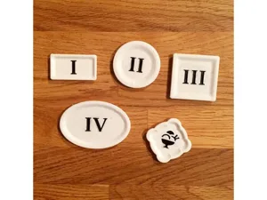 Plates for Kitchen Rush (and Piece of Cake expansion)