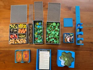 Life of the Amazonia Boardgame Inlay + Upgrade
