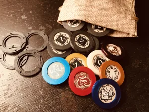 Arkham Horror LCG Chaos Bag Token Chip