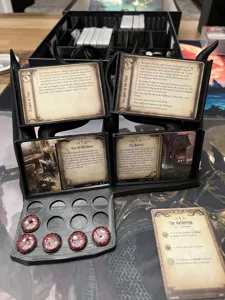 Agenda and Act Holder for Arkham Horror LCG