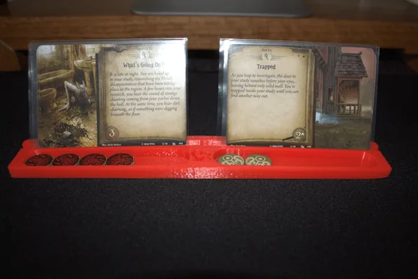 Arkham Horror Act and Agenda Holder