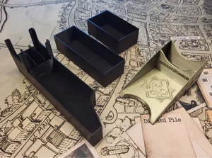 Arkham Horror LCG: Box Trays Fitted to Encounter Deck Tray (New Game Box Size)