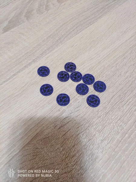 Chaos Tokens from Arkham Horror LCG