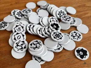 Arkham Horror LCG Chaos Tokens (flush)