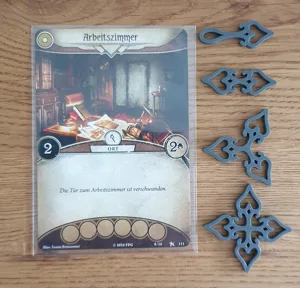 Small Arkham Horror LCG Path Markers