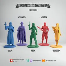 Investigator Pack 07 - Arkham Horror compatible